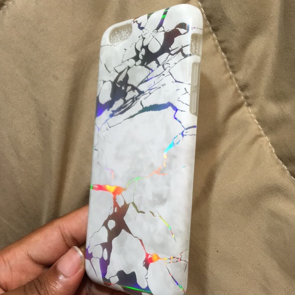 iPhone 6/6s Holographic Marble Case - Picture 3 of 4